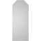 Ekena Millwork Octagonal Top Surface Mount PVC Gable Vent w/ 2"W x 2"P Brickmould Sill Frame, 16"W x 40"H GVPOT16X4003SN - alternate 5